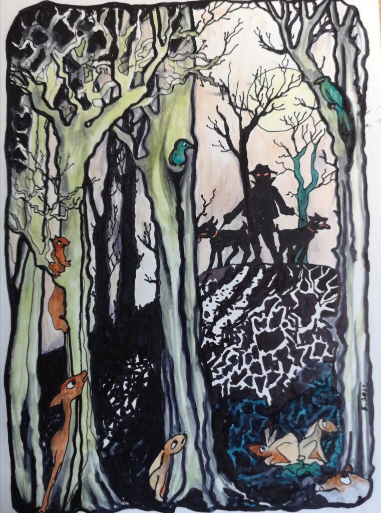 Vom Wilden Jäger Illustration