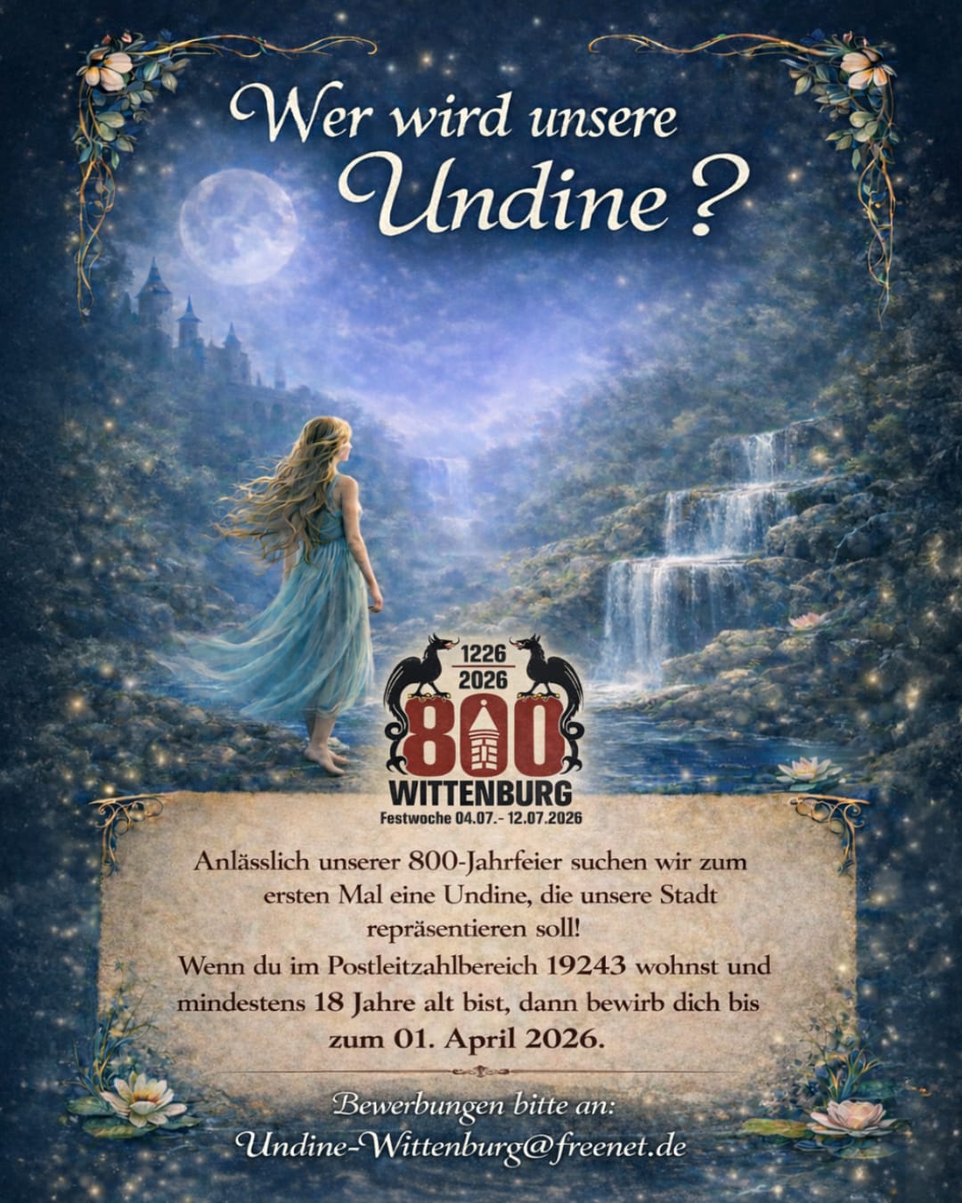 Undinewahl in Wittenburg